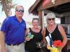 Bridget Scogna of Amity, Pa., winner of the annual Tipsy Turtle contest at Castle in the Sand, was presented her week vacation by managers Jeff Hicks & Patricia Smith.